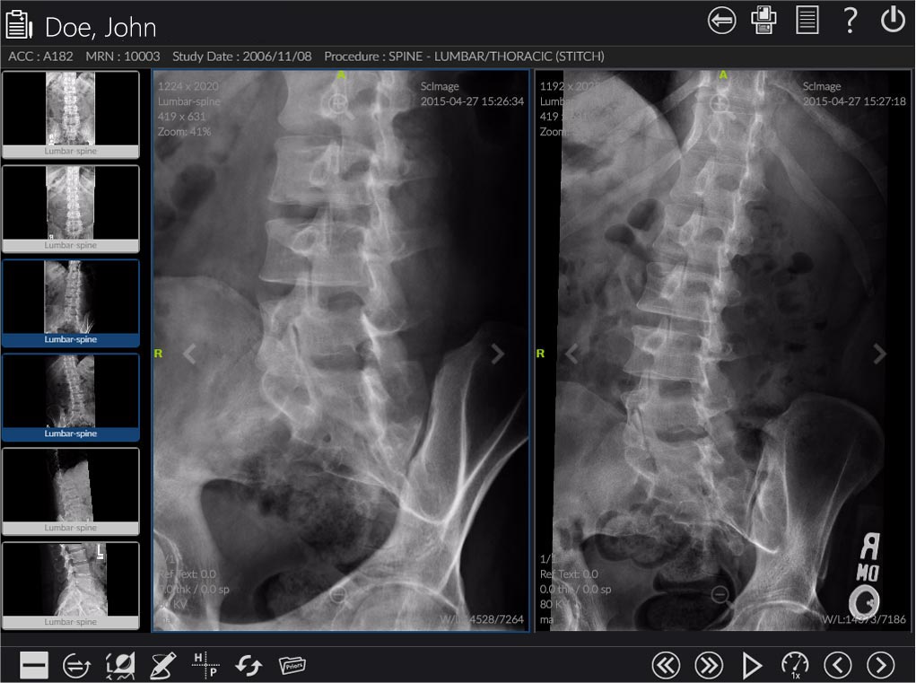 view radiology imaging studies